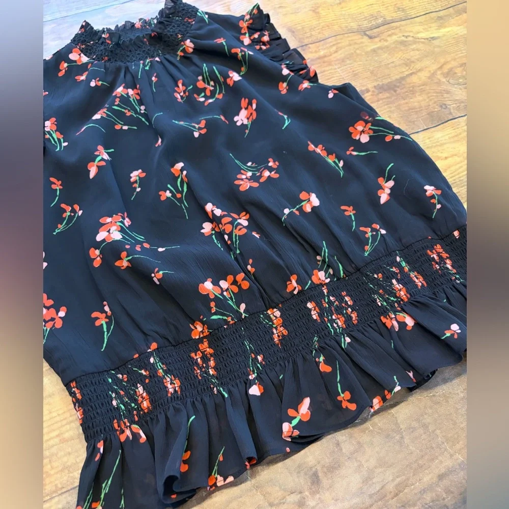 J. Crew Floral Sleeveless Blouse - Picture 2 of 6